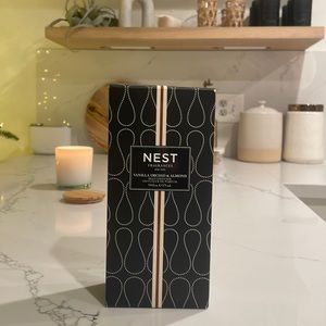 Nest vanilla orchid and almond reed diffuser NIB